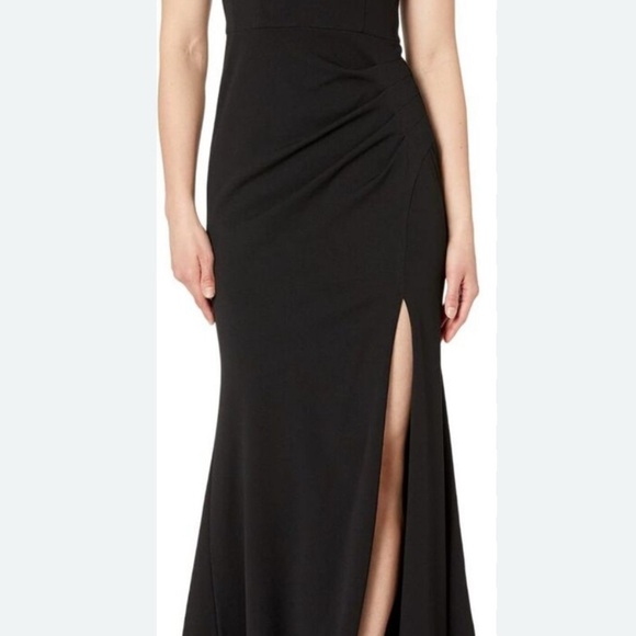 NWT Xscape Black Off The Shoulder Gown - Picture 2 of 11